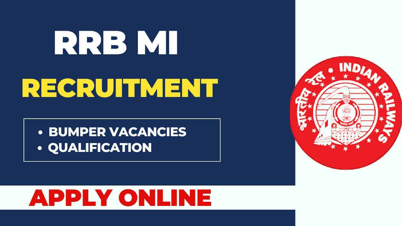 RRB Ministerial and Isolated Categories Recruitment 2024 Notification Banner, showing 1036 vacancies and application dates starting from January 7, 2025.