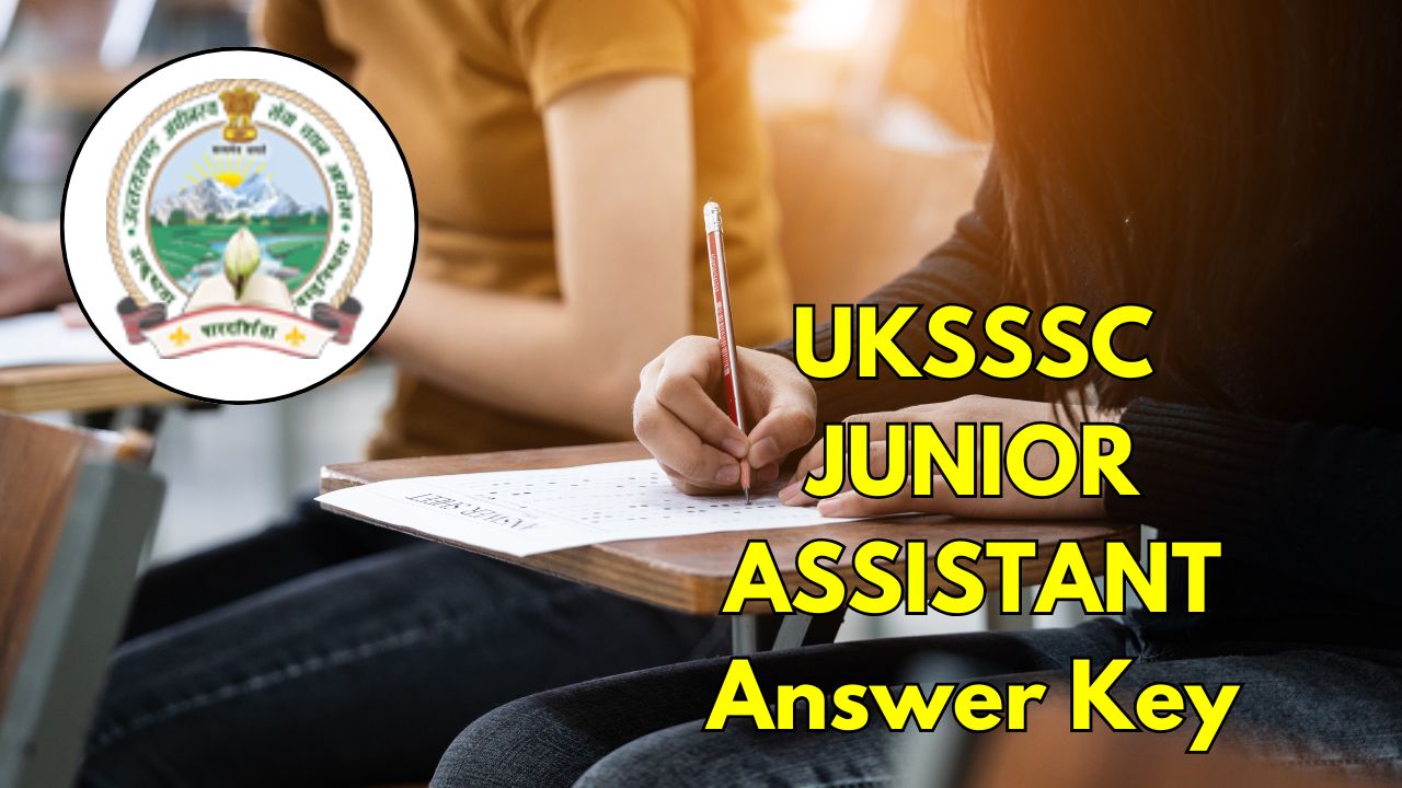 Download UKSSSC Junior Assistant Answer Key 2025 and verify your responses.